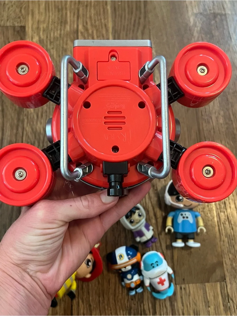Ryan’s World Collection Rare Space Ship Firefighter Eskimo Pec Combo Gil